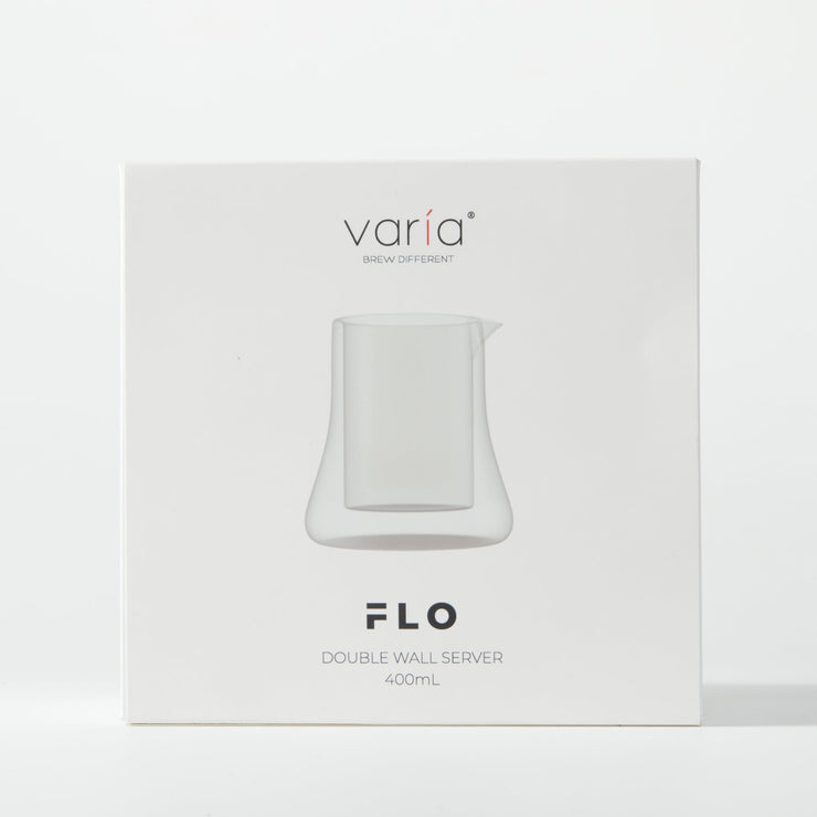 Varia FLO Dual-Wall Glass Server 0.4L