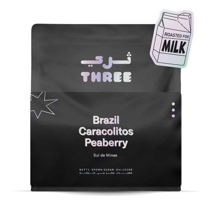 Brazil Caracolitos Peaberry - Milk-focused