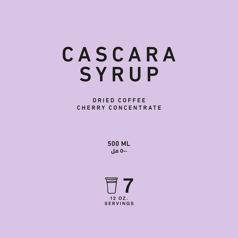 Cascara Syrup: Sparkling Refreshment - THREE Coffee