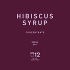 Vibrant Hibiscus Syrup Concentrate for Refreshing Drinks - THREE Coffee