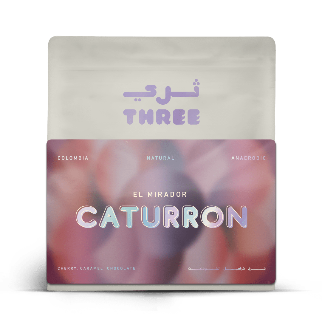 Colombia Caturron Anaerobic Natural - THREE Coffee