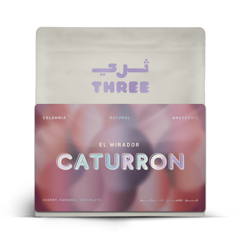 Colombia Caturron Anaerobic Natural - THREE Coffee