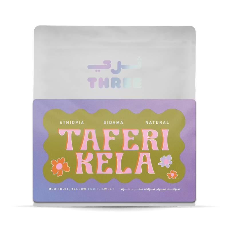 Ethiopia Sidama Taferi Kela Natural - THREE Coffee