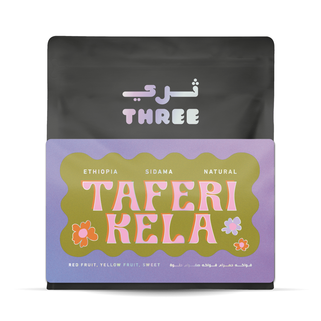 Ethiopia Sidama Taferi Kela Natural - THREE Coffee