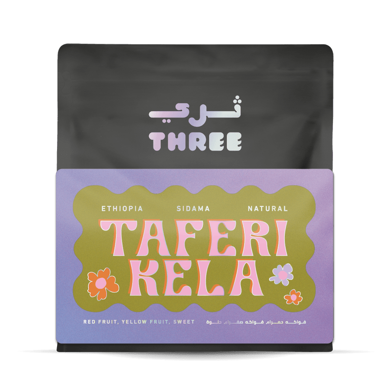 Ethiopia Sidama Taferi Kela Natural - THREE Coffee
