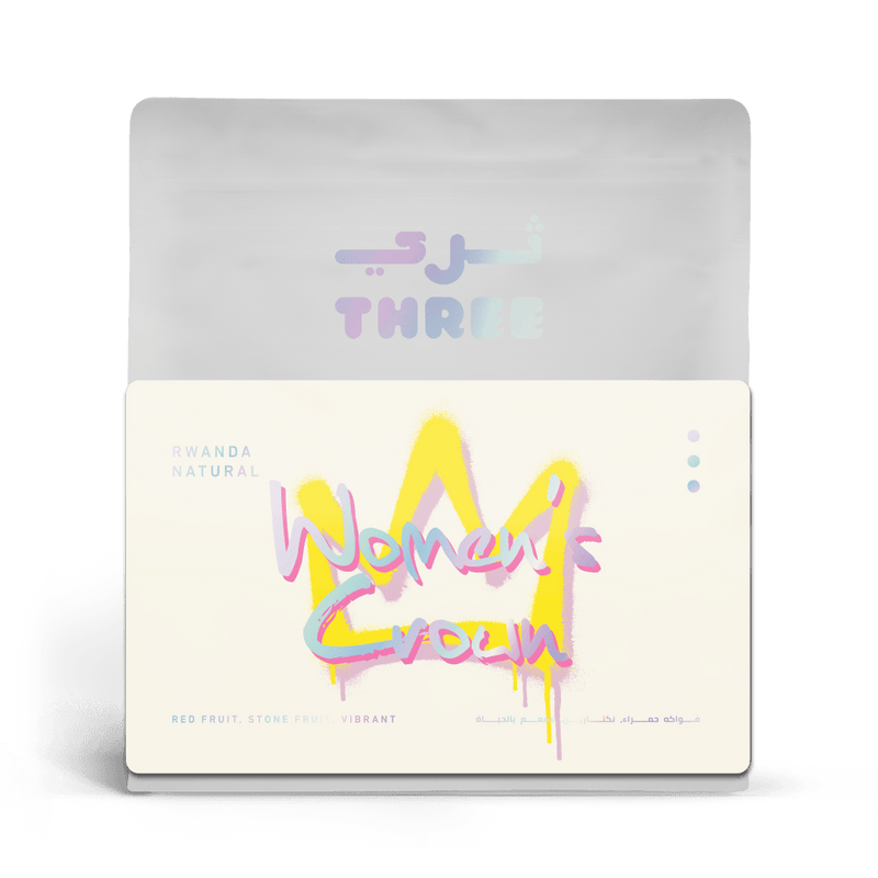 Rwanda Women's Crown Natural - THREE Coffee