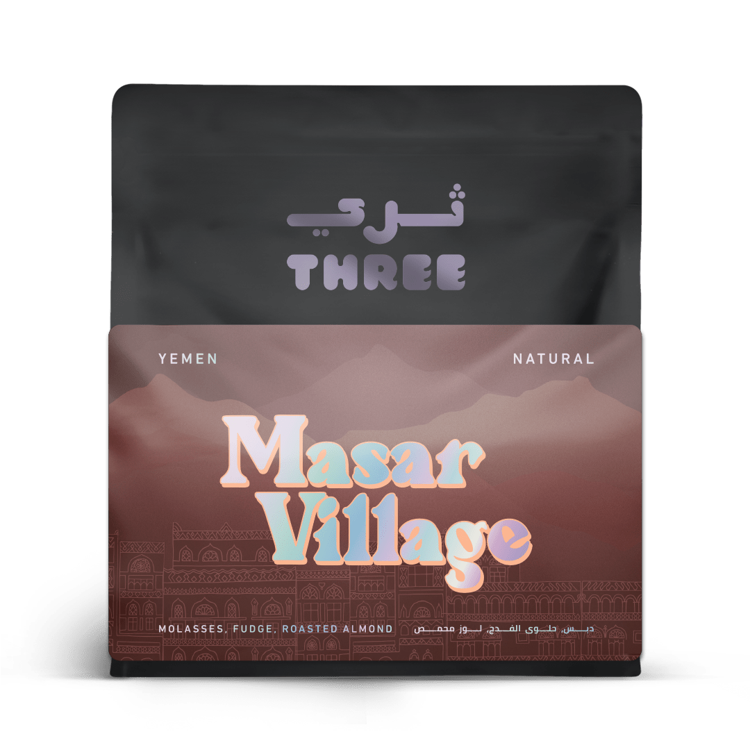 Yemen Masar Village Natural - THREE Coffee
